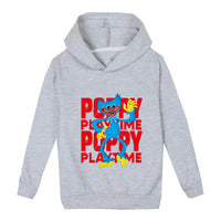Boys Girls Casual Sweatshirt Poppy Play Time Children And Teens Hooded Sweater Pullover Hoodie