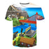 Minecraft 3d Printed Unisex T Shirt