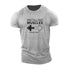 Itness Clothes Men's Breathable Loose T-shirt Running Top Gym T Shirt