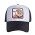 Animal-shaped embroidered baseball cap Trucker Hat