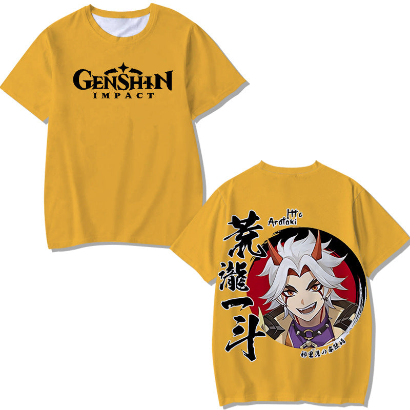 Genshin Impact T-shirt Unisex 3d Printed T Shirt
