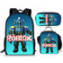 Roblox schoolbag lunch bag pencil case backpack set