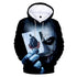 New Crazy Clown joker 3DDigital Printing personalized trendy hoodie Halloween joker