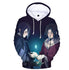 Naruto 3D Hoodie Sweatshirt Pullover Jacket