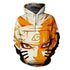 Naruto 3D Hoodie Sweatshirt Jacket Pullover