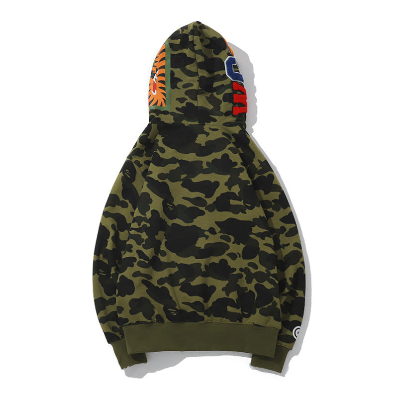Bape Shark Ape 3d Printed Hoodie Sweatshirt Pullover