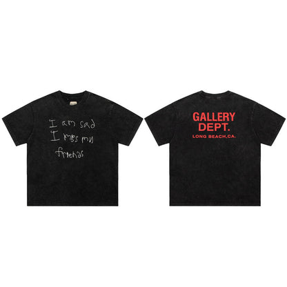 Gallery Dept Letter Print  T-shirt