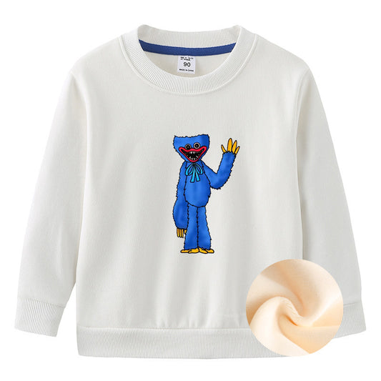 Poppy Playtime Sausage Monster Doll Huggy Wuggy Hoodie Sweatshirt Pullover