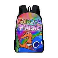 Rainbow Friends schoolbag backpack pencil case three-piece set