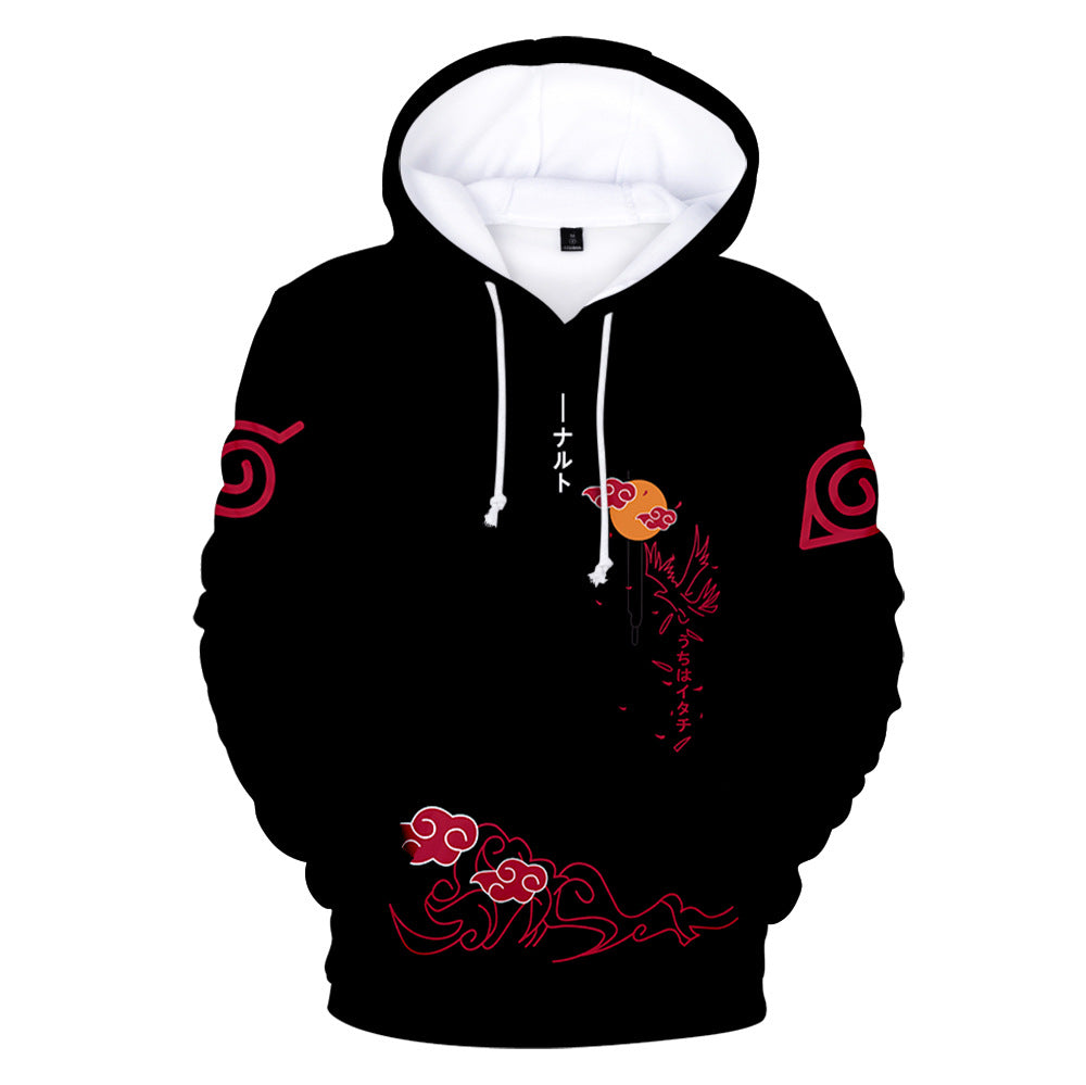 Naruto 3D Hoodie Sweatshirt Jacket Pullover
