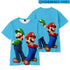 Super Mario 3d Printed T Shirt Unisex Full Print T-shirt