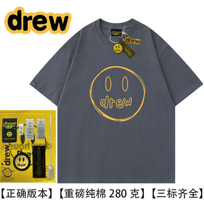Drew Hussry Biber Smiley Face T-Shirt - product image 21