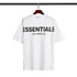 Essentials Back Letter Reflective T-shirt Unisex Fear Of God T Shirt