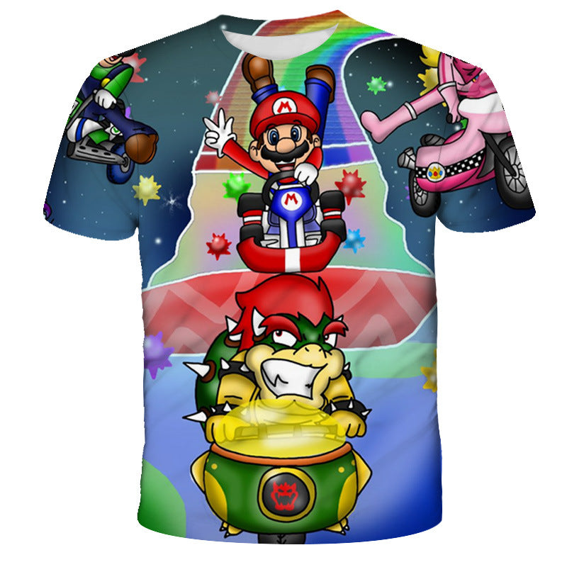 Super Mario T-shirt Unisex 3d Printed T Shirt
