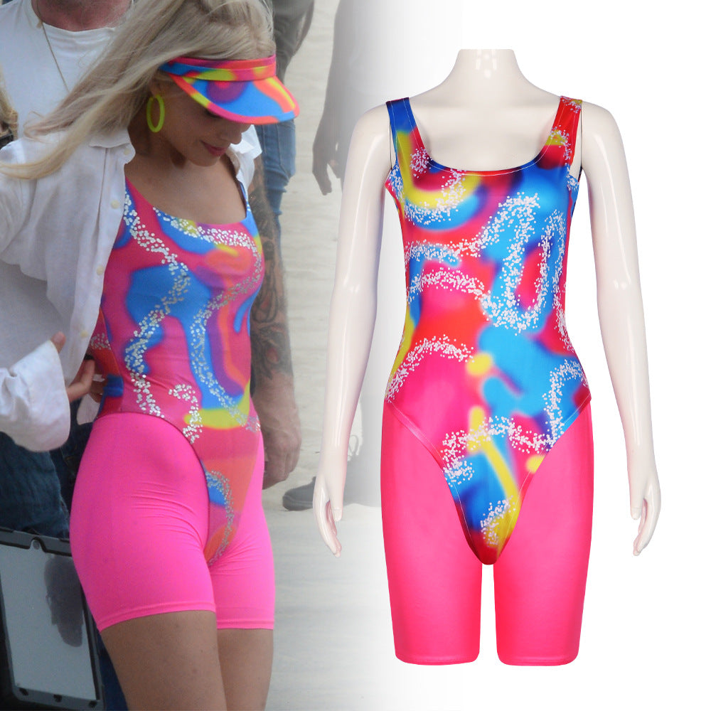 Movie Barbie Cosplay Clothing Barbie Same Style Popular Film Television Costume Full Suit