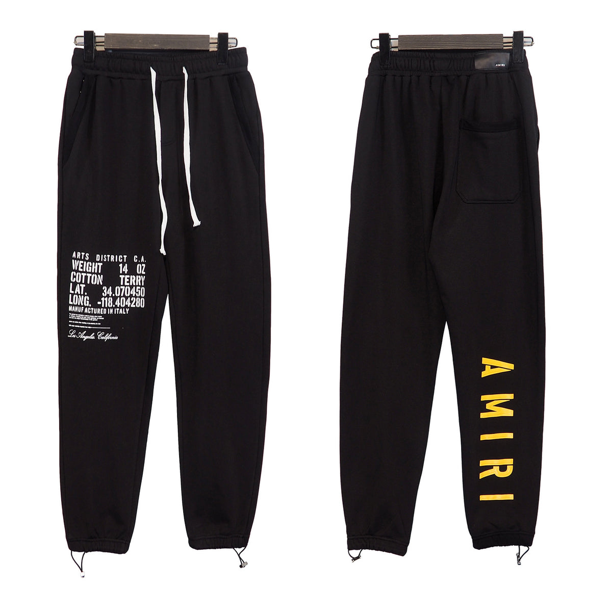 Amiri Luxury Embroidered Cotton Joggers - Premium Streetwear Sweatpants
