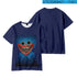 Poppy Playtime Short Sleeve T-shirt Bobby's Game Time Top 3d Digital Printing T Shirt