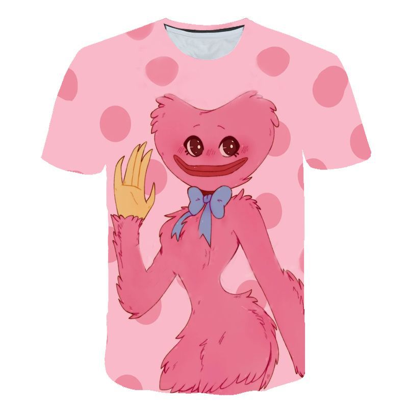 Poppy Playtime Bobby's Game Time T-shirt Sausage Monster 3d T Shirt