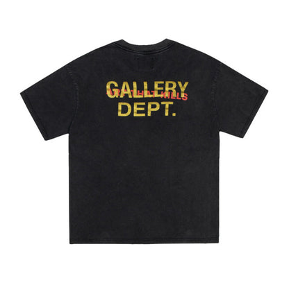 Gallery Dept Casual Loose Printed Round Neck Printed T-shirt