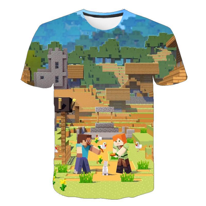 Minecraft T Shirt Unixed T-shirt 3d