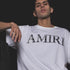 Amiri Letter Print Casual Hip Hop High Street T Shirt