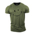 Exercise Casual Breathable Printing Fitness T-shirt Gym T Shirt