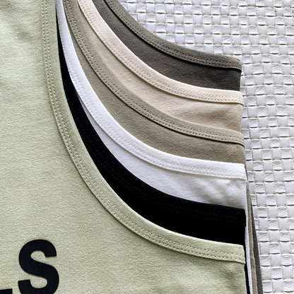 Fear Of God Essentials New Chest Letter Print Vest Tank Top T-Shirt - product image 4