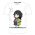 Kimetsu No Yaiba T Shirt Unisex Demon Slayer 3d Printed T-shirt