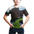 Minecraft 3d Digital Printed T Shirt Unixed T-shirt