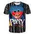 Poppy Playtime Bobby's Game Time T-shirt Sausage Monster 3d T Shirt