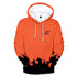 Naruto 3D Hoodie Sweatshirt Jacket Pullover