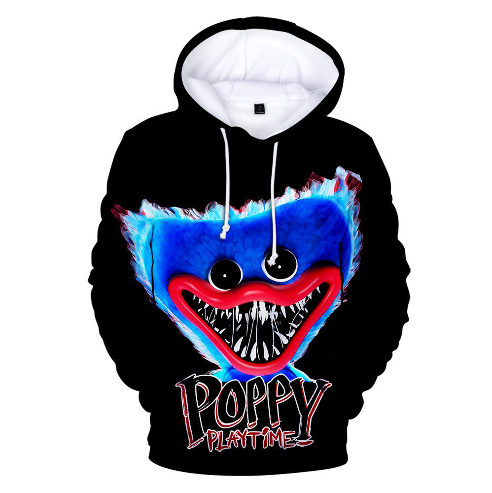 Poppy Playtime Huggy Wuggy Hoodie Sweatshirt Pullover