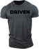 Deiven Fitness T-shirt Men's Cotton Letters Breathable Gym T Shirt