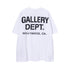 Gallery Dept Letter Slogan Printed T Shirt