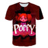 Poppy Playtime Bobby's Game Time T-shirt Sausage Monster 3d T Shirt