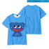 Poppy Playtime Short Sleeve T-shirt Bobby's Game Time Top 3d Digital Printing T Shirt