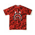 Bape Shark Head 3d Digital Printing T Shirt