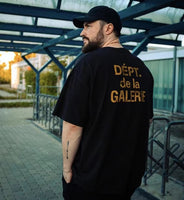 Gallery Dept Cracking Letter Print T-shirt