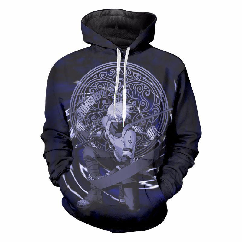 Naruto 3D Hoodie Sweatshirt Jacket Pullover