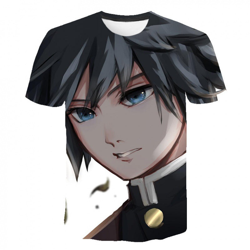 Kimetsu No Yaiba T-shirt Unisex 3d Printed Demon Slayer T Shirt