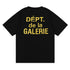 Gallery Dept Cracking Letter Print T-shirt