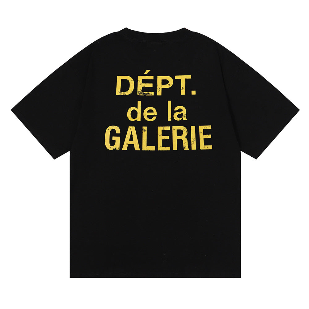 Gallery Dept Cracking Letter Print T-shirt