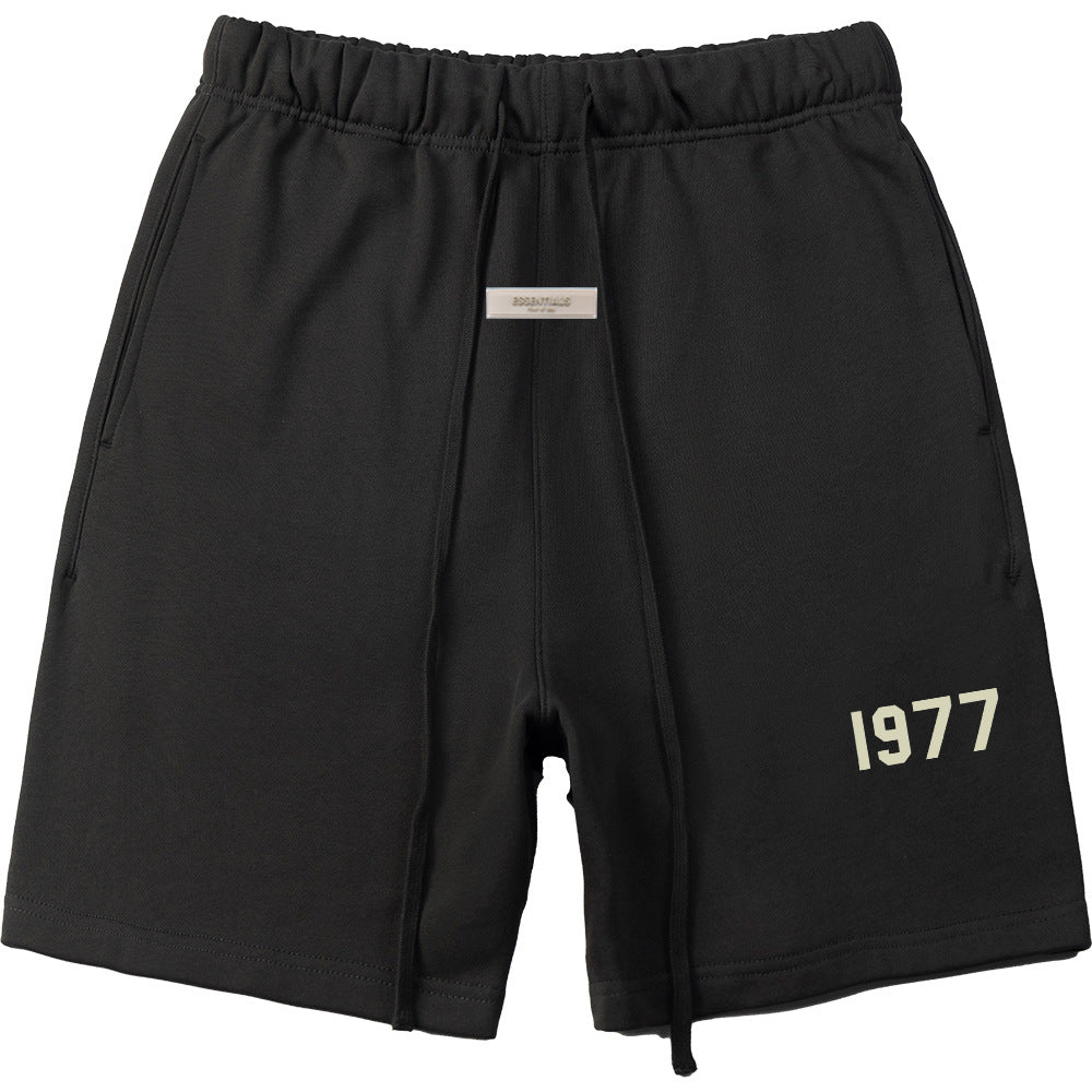 Fear Of God Essentials Season 7 Casual Loose Reflective Shorts Men Short Pants – Style Green black - product image 9