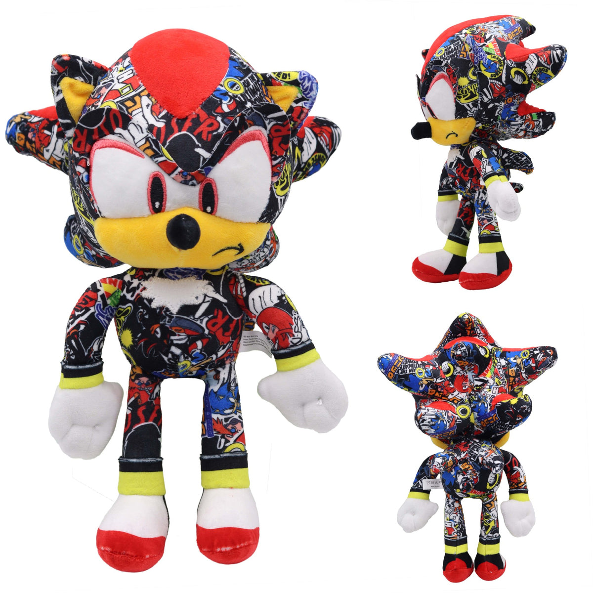 Super Sonic Plush Toy Tarsnak Hedgehog Doll