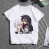 Kimetsu No Yaiba Cotton T Shirt Demon Slayer 3d T-shirt