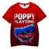 Poppy Playtime 3d Children's Clothing Short Sleeve For Adult T-shirt Bobbi's Game Time T Shirt