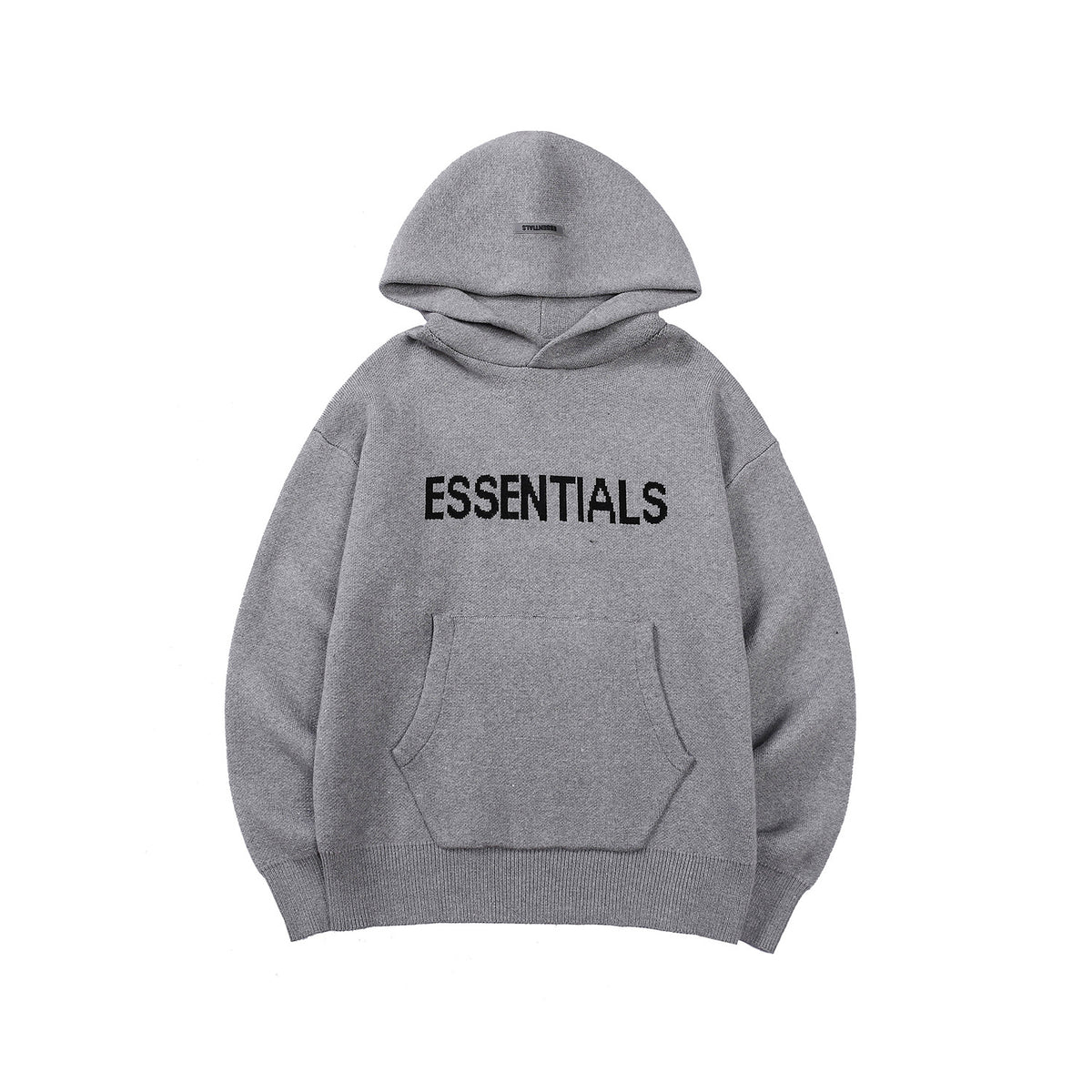 Fog Fear Of God Essentials Knitted Loose Pullover Hooded Sweater - product image 3