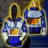 Dragon Ball Cosplay Figure Goku Vegeta Zipper Sweater Men's Hoodie Coat Sweatshirt Pullover