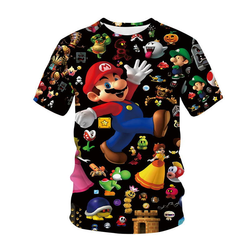 Super Mario T Shirt Unisex 3d Printed T-shirt
