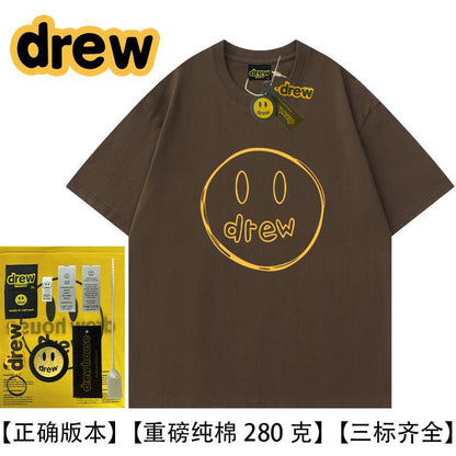 Drew Hussry Biber Smiley Face T-Shirt - product image 9